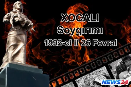 Xocalı soyqırımı qurbanları bir dəqiqəlik sükutla yad olunub