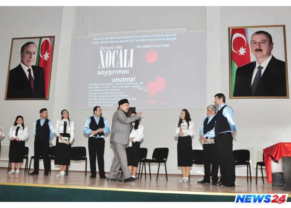 Dövlət Sərhəd Xidmətinin hərbi hissə və bölmələrində Xocalı şəhidləri anılıb - FOTOLAR