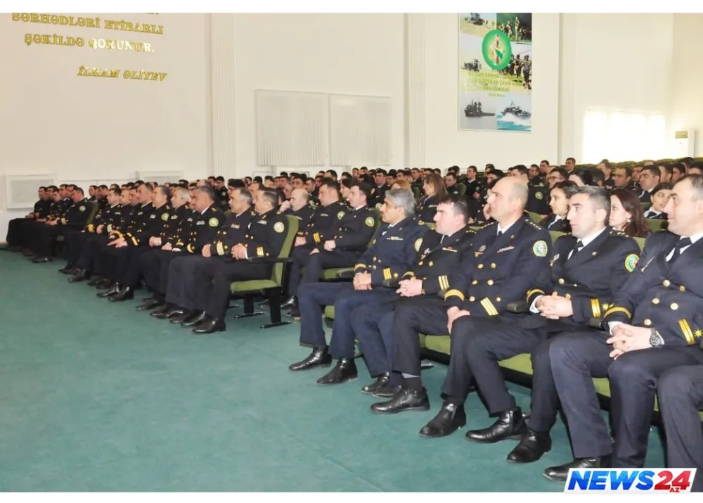 Dövlət Sərhəd Xidmətinin hərbi hissə və bölmələrində Xocalı şəhidləri anılıb - FOTOLAR