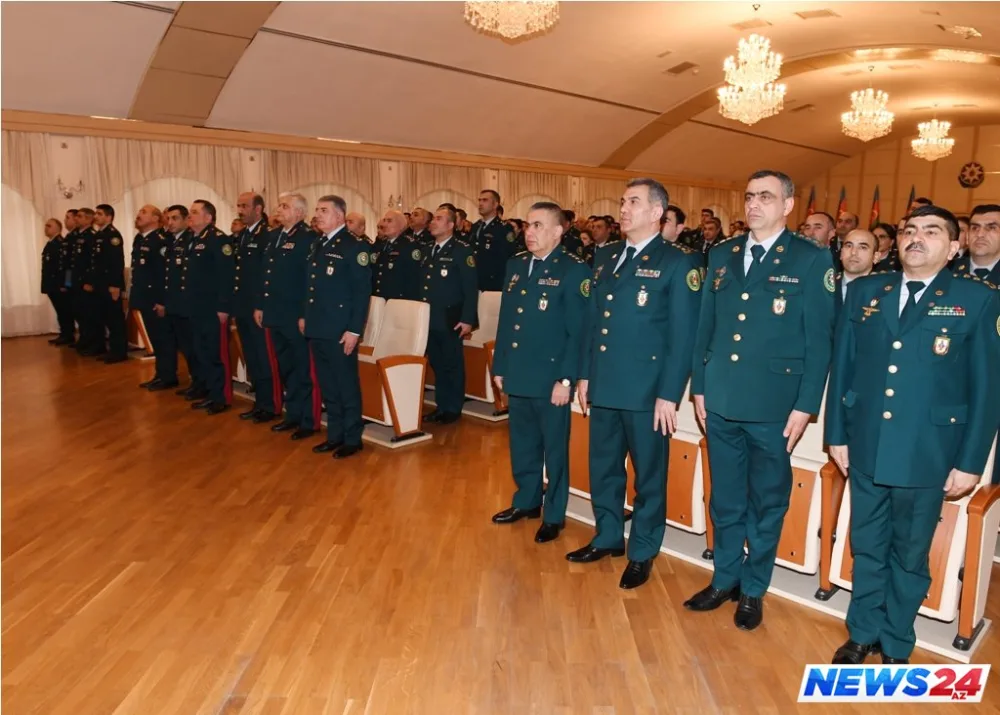 Dövlət Sərhəd Xidmətinin hərbi hissə və bölmələrində Xocalı şəhidləri anılıb - FOTOLAR