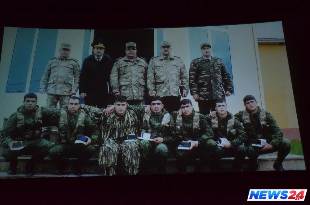 “Aprel yüksəkliyi” sənədli filminin təqdimatı keçirilib - FOTO