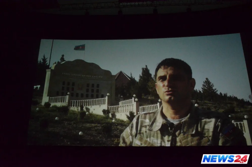 “Aprel yüksəkliyi” sənədli filminin təqdimatı keçirilib - FOTO