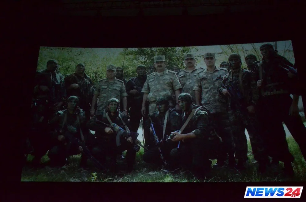 “Aprel yüksəkliyi” sənədli filminin təqdimatı keçirilib - FOTO