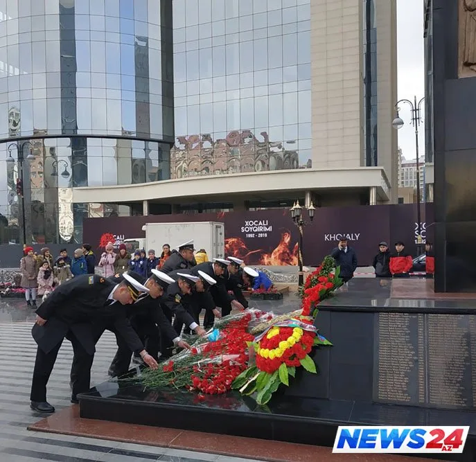Xocalı soyqırımının 27-ci ildönümü ilə əlaqədar Azərbaycan Ordusunda anım tədbirləri keçirilib