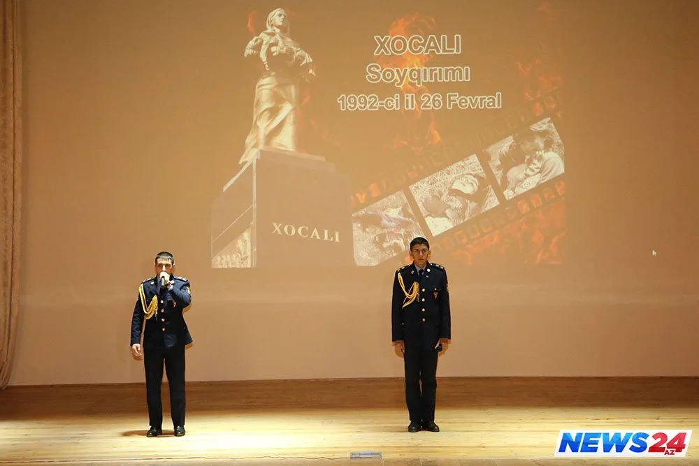 Xocalı soyqırımının 27-ci ildönümü ilə əlaqədar Azərbaycan Ordusunda anım tədbirləri keçirilib