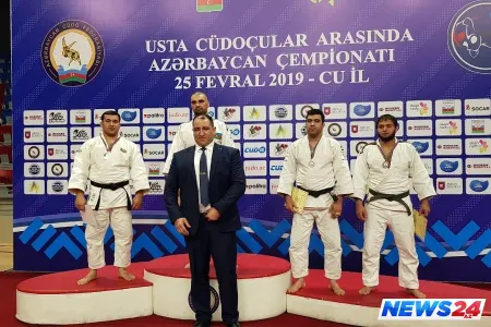 Cüdoçumuz növbəti dəfə qızıl medal qazanıb - FOTO