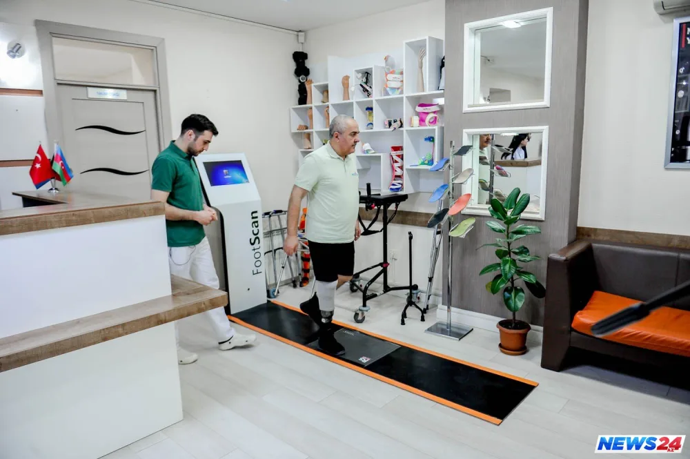 Yaralanmış hərbçilər yüksək texnalogiyalı protezlərlə təmin olunublar - FOTO