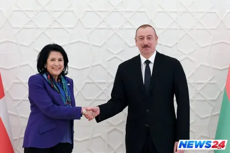Azərbaycan və Gürcüstan prezidentlərinin təkbətək görüşü olub