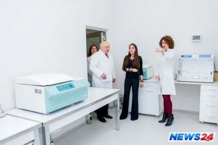 Leyla Əliyeva Elmi-Tədqiqat Hematologiya və Transfuziologiya İnstitutunda olub