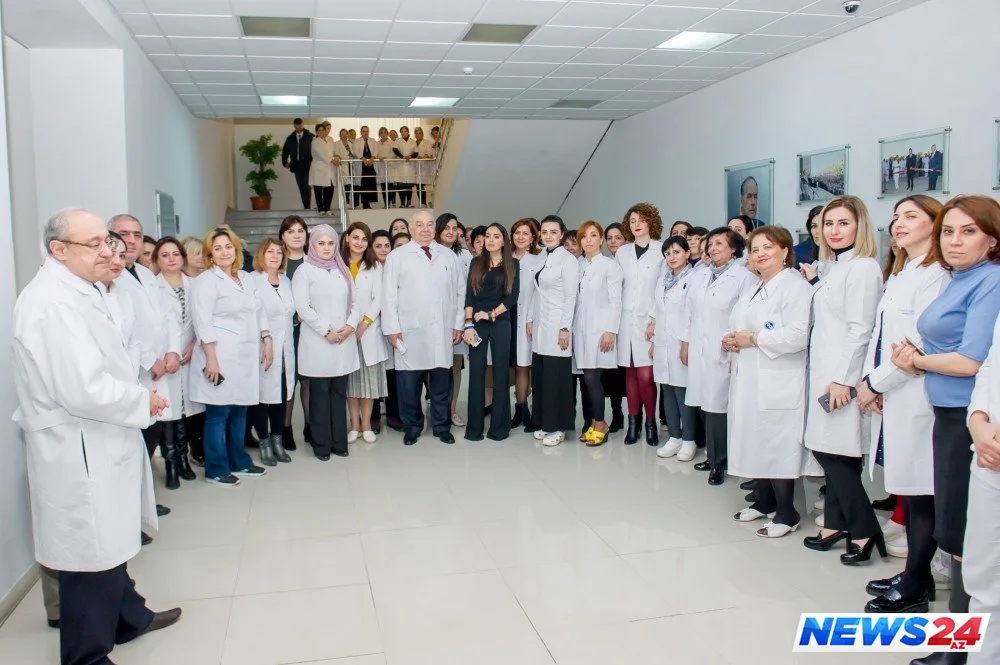 Leyla Əliyeva Elmi-Tədqiqat Hematologiya və Transfuziologiya İnstitutunda olub