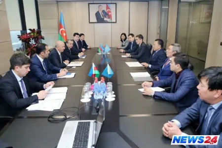 “Qazaxıstan Dəmir Yolları Milli Şirkəti” SC-nin nümayəndə heyəti ASCO-da olub