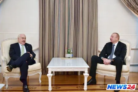 Prezident İlham Əliyev Andres Pastrananı qəbul edib