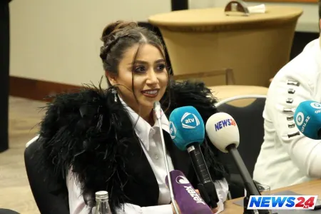 Damla "Çamadan"ı təqdim etdi - VİDEO