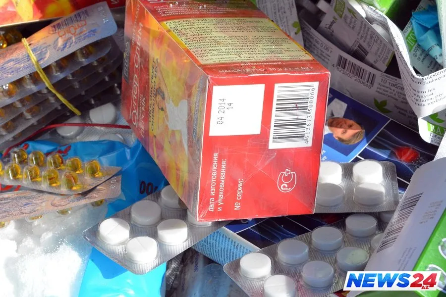 Dərman vasitələri məhv edilib - FOTO - VİDEO