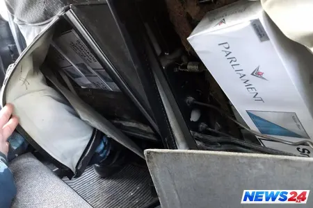 Aksiz markası olmayan siqaretlər, spirtli içkilər, mobil telefonlar aşkar edilib