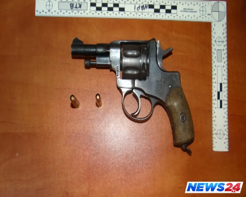 Suraxanı dəmiryol stansiyasının ərazisində silahlı şəxs saxlanılıb - FOTO