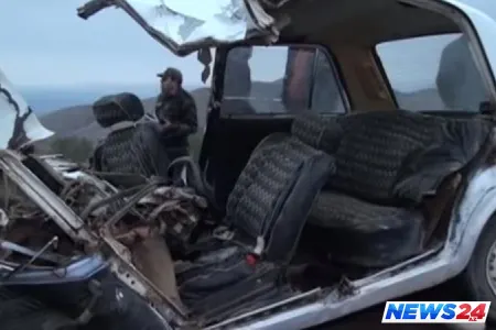 Ürəyi zəif olanlar baxmasın - Bakıda dəhşətli qəza - VİDEO