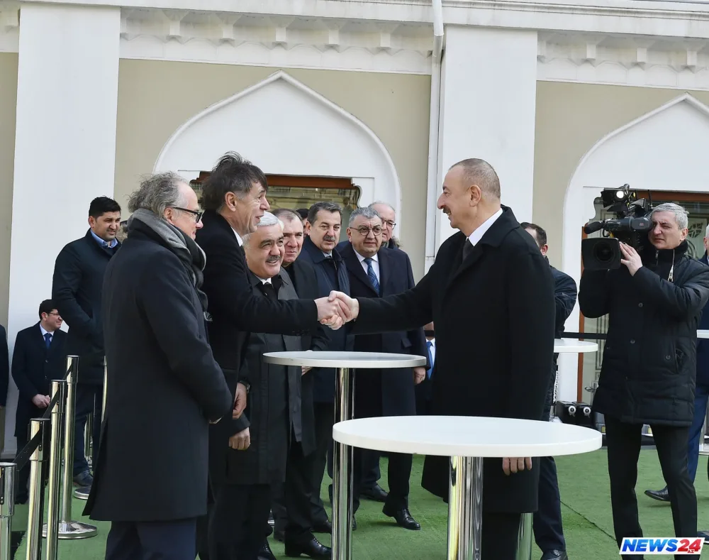 Prezident İlham Əliyev “Bakı 2019: Ulduzlar Finalı” qarşılaşmasını izləyib