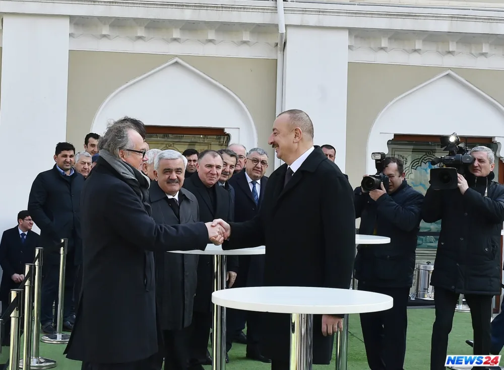 Prezident İlham Əliyev “Bakı 2019: Ulduzlar Finalı” qarşılaşmasını izləyib