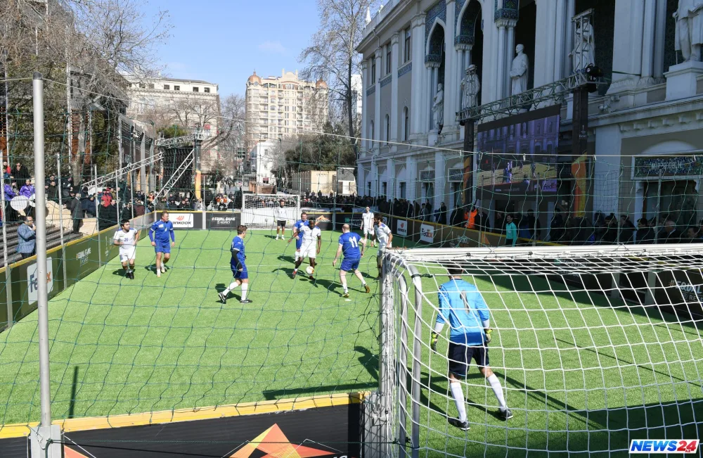 Prezident İlham Əliyev “Bakı 2019: Ulduzlar Finalı” qarşılaşmasını izləyib