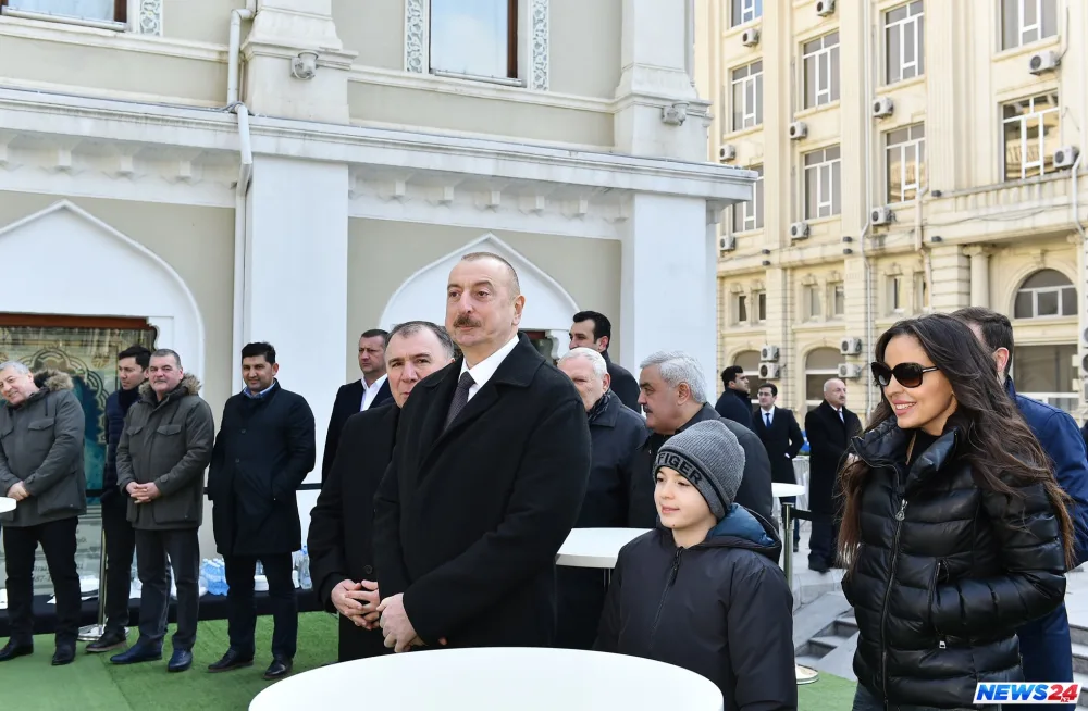 Prezident İlham Əliyev “Bakı 2019: Ulduzlar Finalı” qarşılaşmasını izləyib
