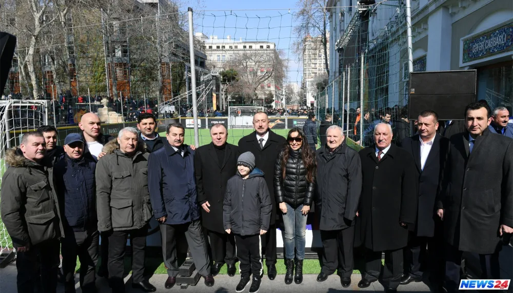 Prezident İlham Əliyev “Bakı 2019: Ulduzlar Finalı” qarşılaşmasını izləyib