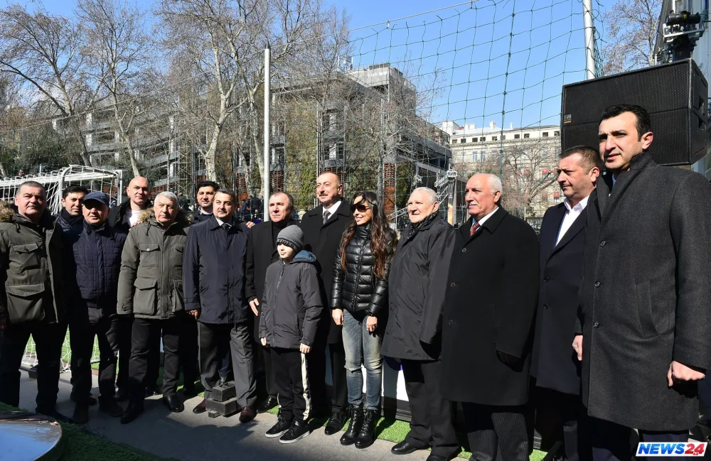 Prezident İlham Əliyev “Bakı 2019: Ulduzlar Finalı” qarşılaşmasını izləyib
