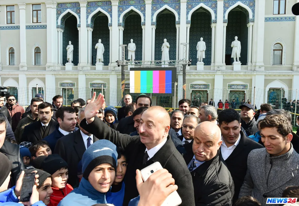 Prezident İlham Əliyev “Bakı 2019: Ulduzlar Finalı” qarşılaşmasını izləyib
