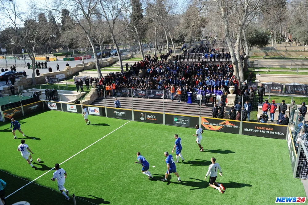 Prezident İlham Əliyev “Bakı 2019: Ulduzlar Finalı” qarşılaşmasını izləyib