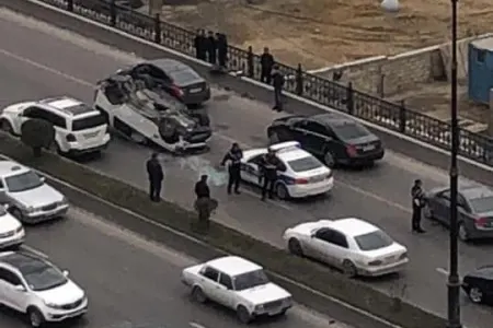 Bakıda dəhşətli avtomobil qəzası