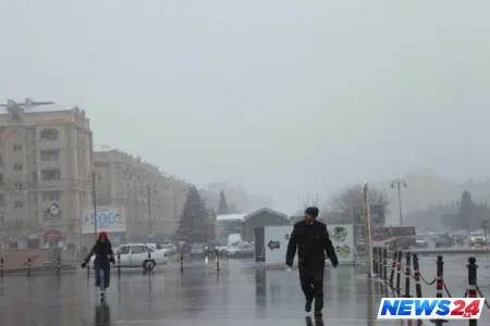 Sabah külək əsəcək, duman olacaq