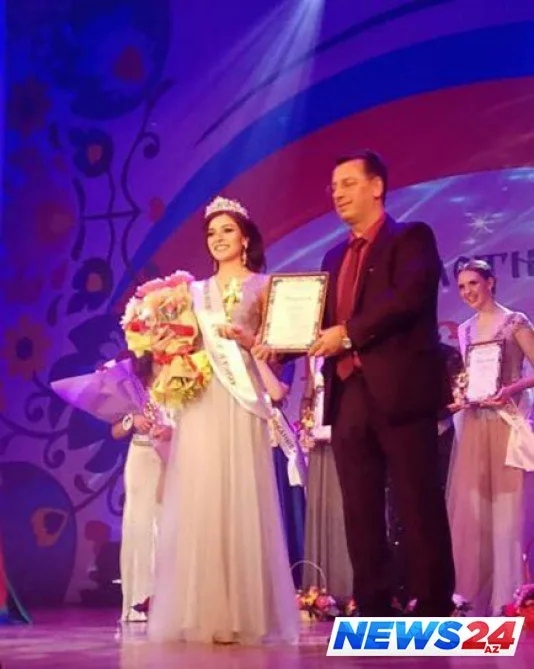 Tacik qız Rusiyada keçirilən gözəllik müsabiqəsinin qalibi olub - FOTO