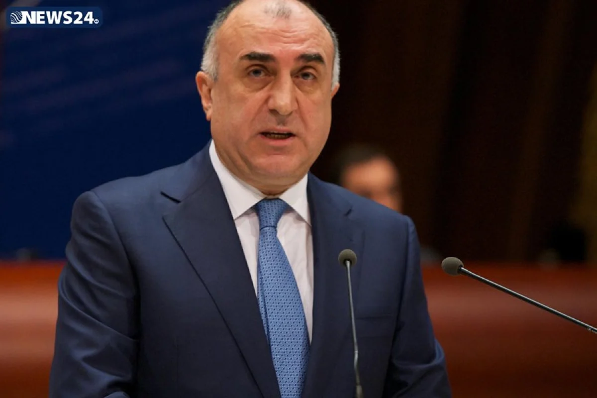Elmar Məmmədyarov Xəzər dənizi nəqliyyat dəhlizinin rolundan danışıb