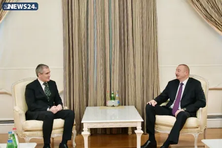 İlham Əliyev ATƏT PA yanında İtaliya nümayəndə heyətinin sədrini qəbul edib