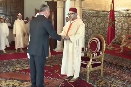 Azərbaycan səfiri etimadnaməsini Mərakeş Kralına təqdim edib