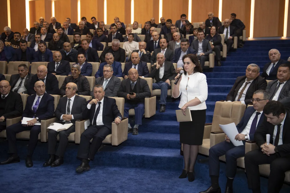 Şəkidə tütünçülük və baramaçılığın inkişafı ilə bağlı müşavirə keçirilib - FOTO