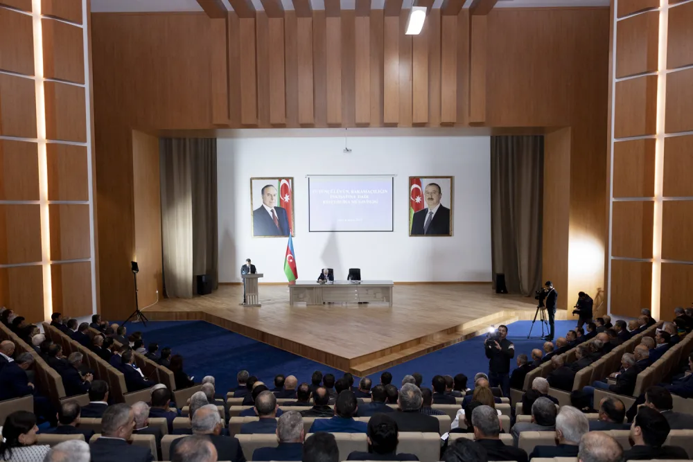 Şəkidə tütünçülük və baramaçılığın inkişafı ilə bağlı müşavirə keçirilib - FOTO