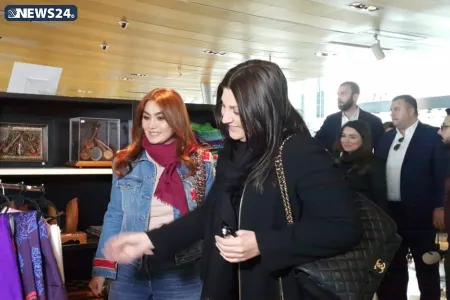 Sibel Can və oğlu Engincan "Yarat" və Xalça Muzeyində - FOTO