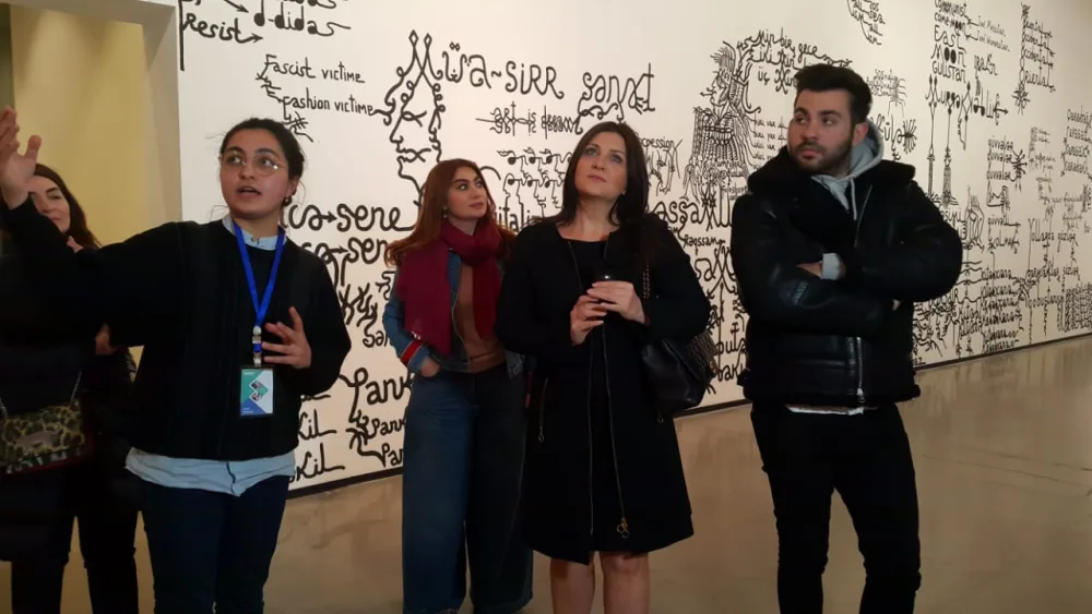 Sibel Can və oğlu Engincan "Yarat" və Xalça Muzeyində - FOTO
