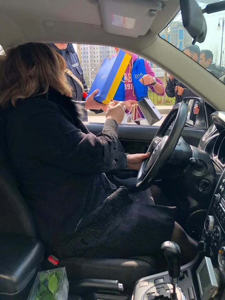 Bakıda “Nümunəvi qadın sürücü” aksiyası - FOTO