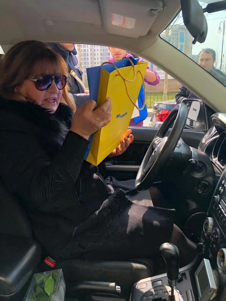 Bakıda “Nümunəvi qadın sürücü” aksiyası - FOTO