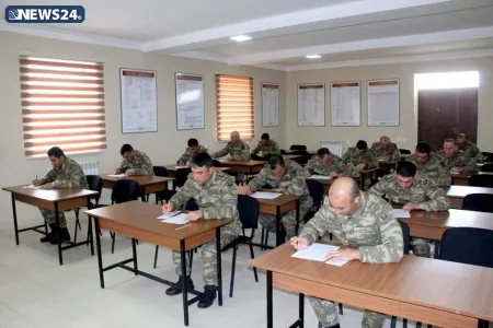 Tabor komandirlərinin hazırlıq səviyyəsi yoxlanılıb - FOTO - VİDEO