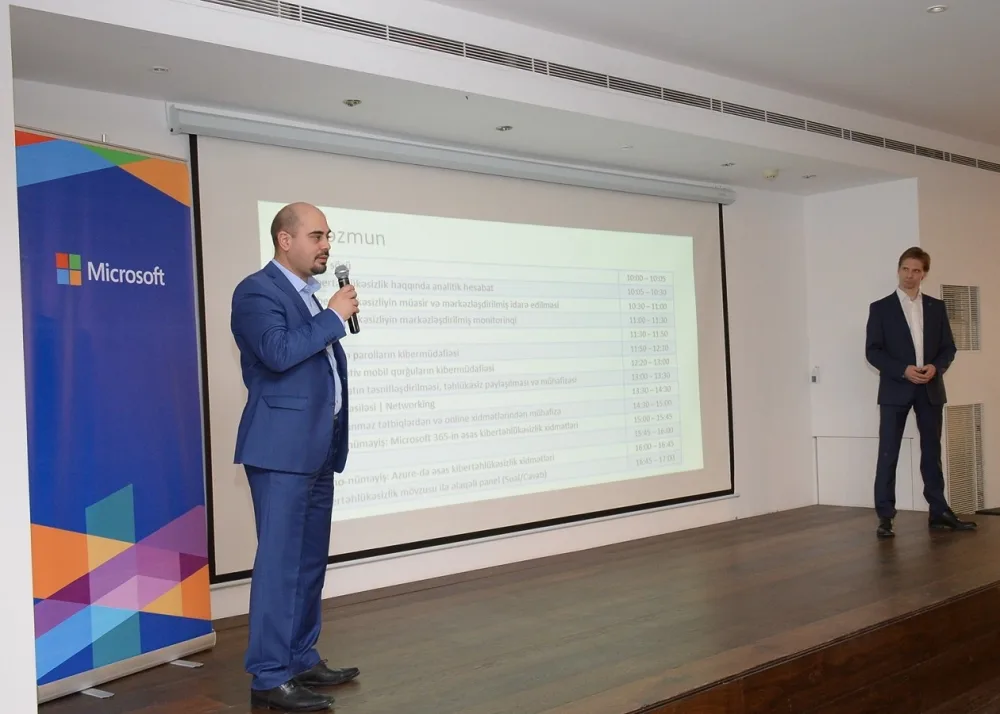 Kibertəhlükəsizlik həlləri üzrə beynəlxalq seminar öz işinə başlayıb - FOTO