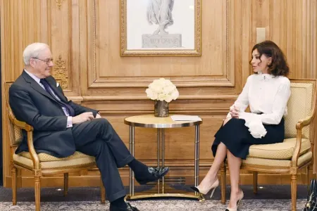 Birinci vitse-prezident Fransa səfərində David dö Rotşildlə görüşüb