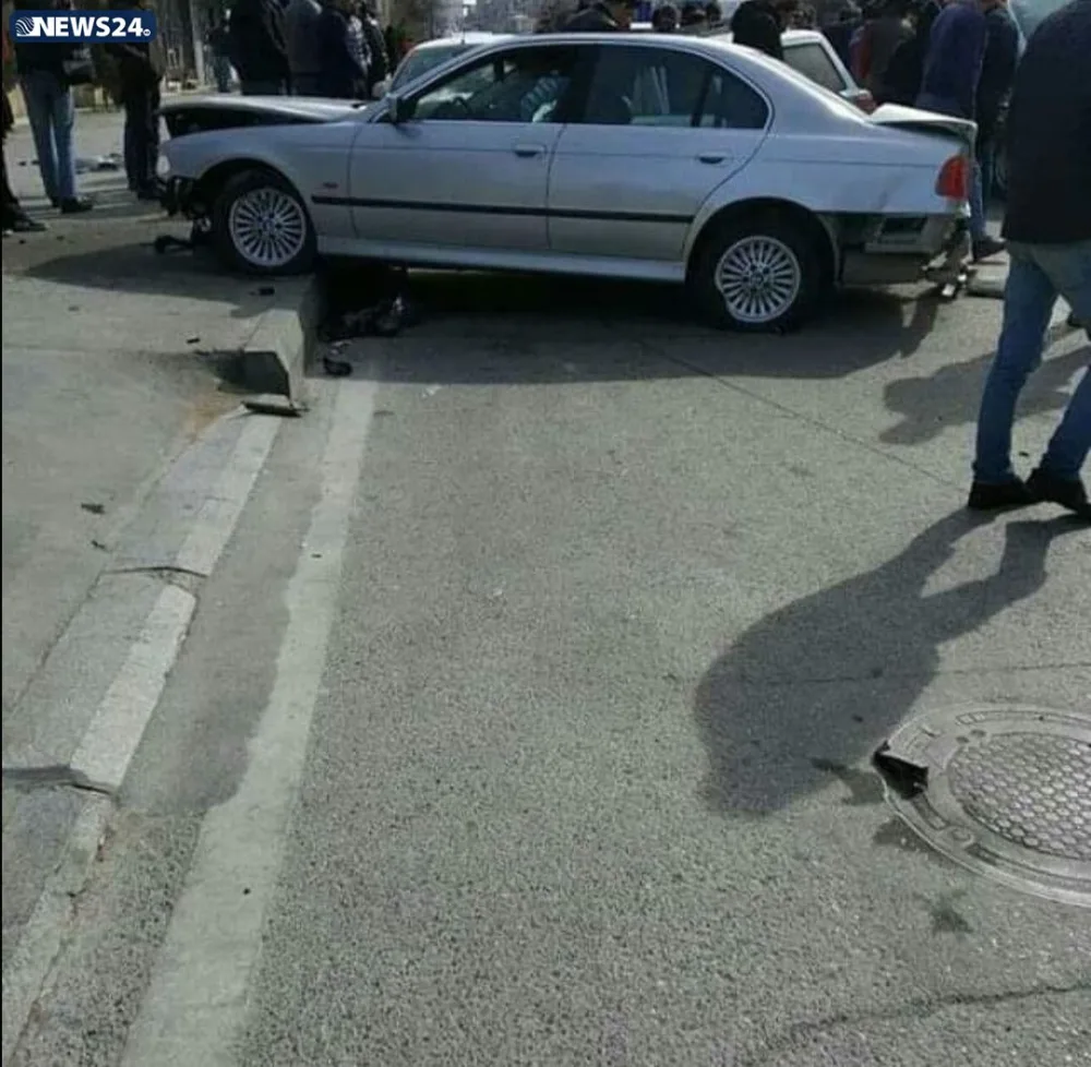 Bakıda dəhşətli zəncirvari qəza - FOTO