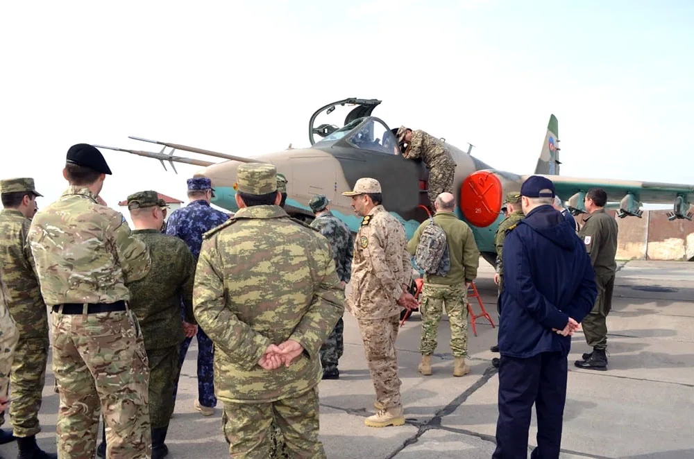 Ölkəmizdə olan attaşelər hərbi hissələrdə olublar - FOTO