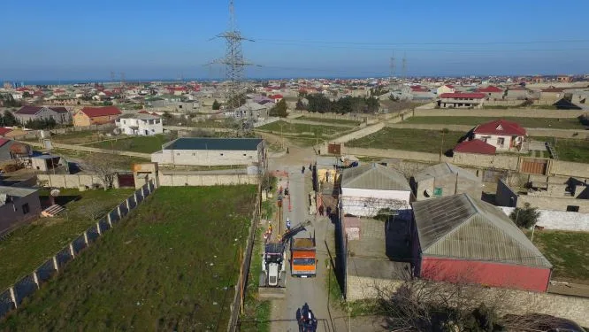 Binə qəsəbəsində mərkəzləşdirilmiş su təchizatı şəbəkəsi inşa ediləcək – AZƏRSU