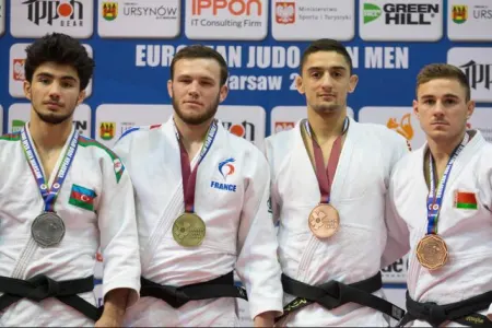 Avropa kuboku uğrunda keçirilən yarışda idmançımız gümüş medal qazanıb - FOTO