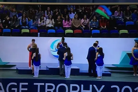 Azərbaycan gimnastı Bakıdakı Dünya Kubokunda gümüş medal qazanıb
