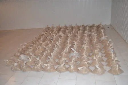 Gömrükçülər sərhəddə 306 kiloqramdan artıq heroin aşkar edib - FOTO